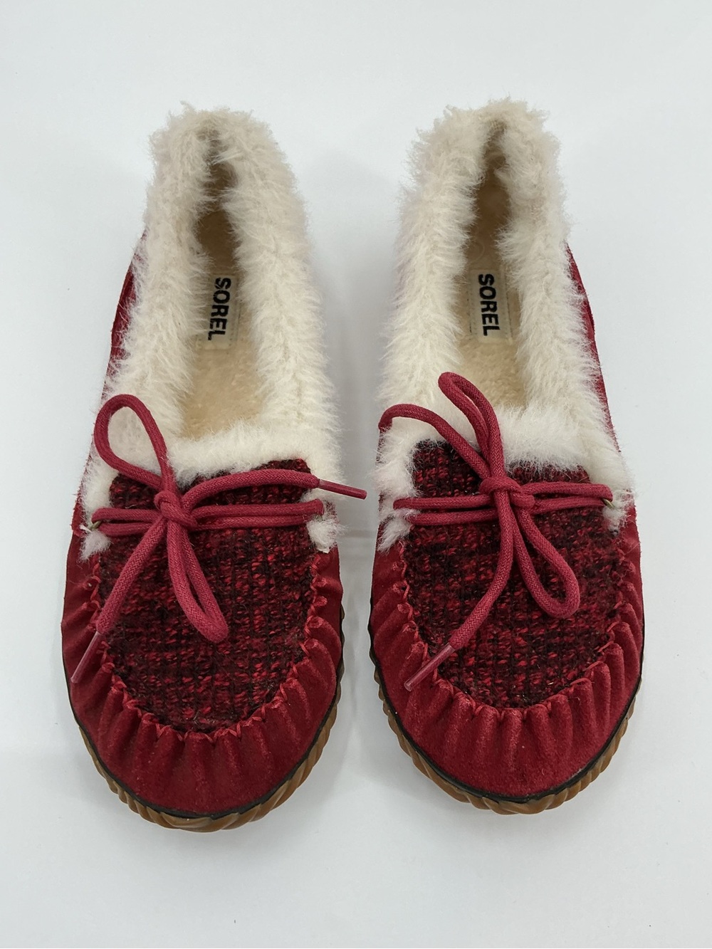 Sorel Red Out N About Slip on Slippers